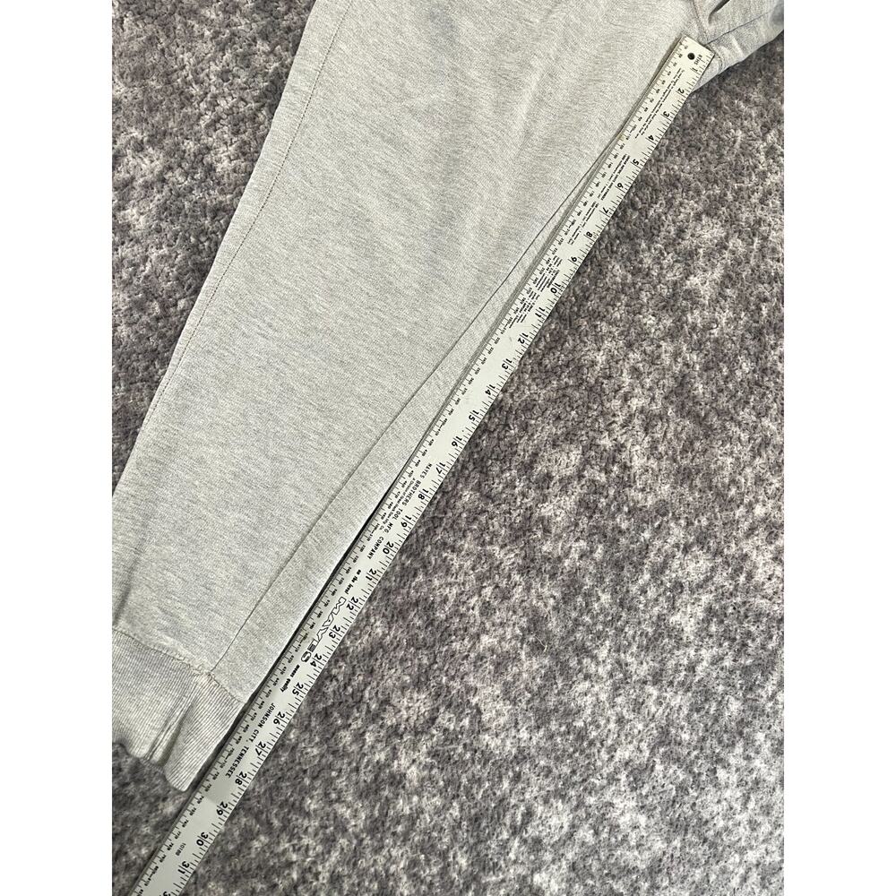 Champion Grey Jogger Sweatpants Big C Embroidered Logo Men's Size Large - Picture 6 of 9